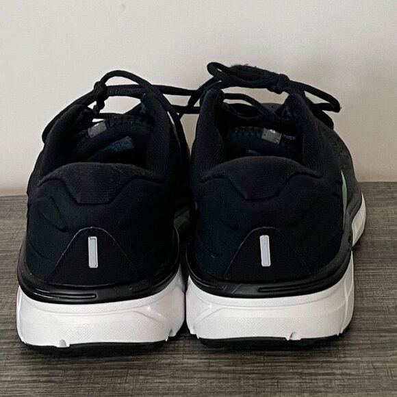 Brooks Dyad 11 Women's Black/Ebony/Green Running Shoes Size 9 Extra Wide - Picture 8 of 12